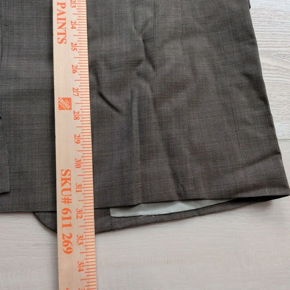 Vintage‎ Paul Stuart Blazer Sport Coat Mens 42L Wool Brown Jacket Made in Canada